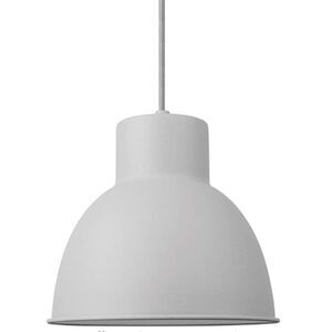 Rivet Single-Light Domed Metal Pendant Light, 63"H